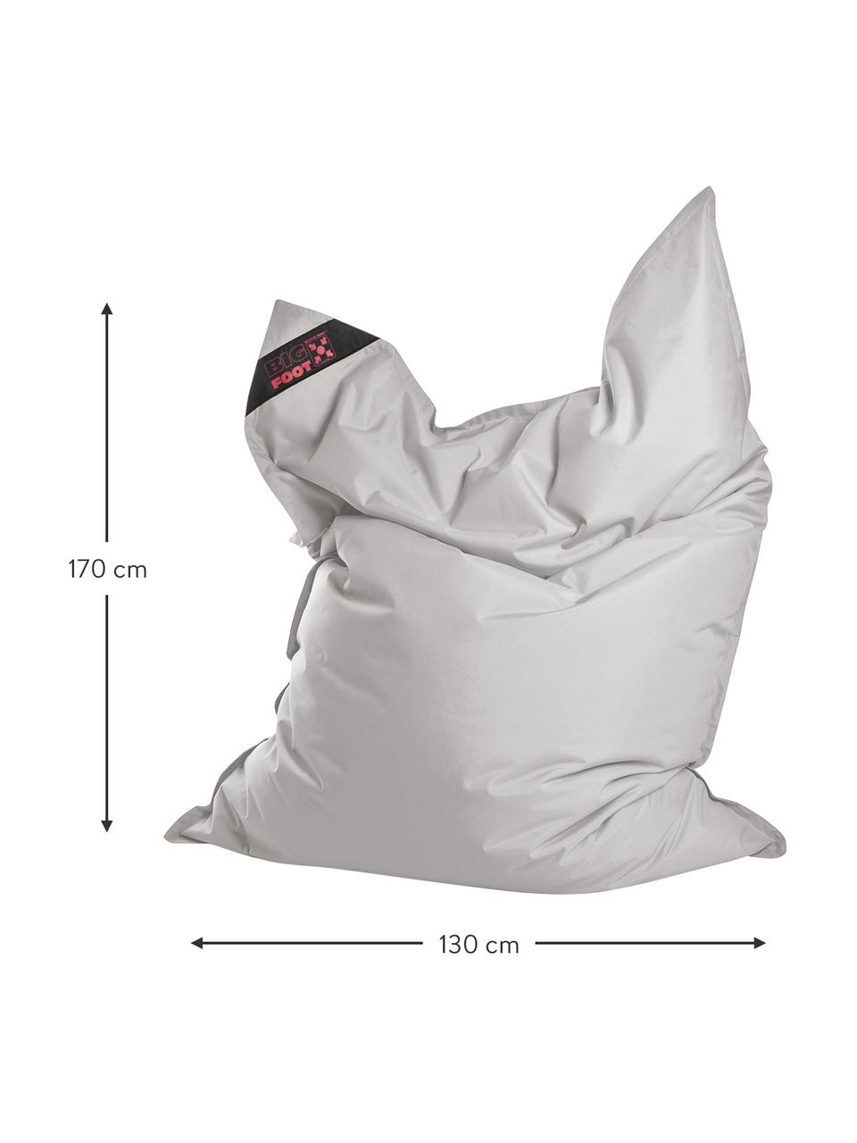 Worek do siedzenia Scuba, Szary, S 130 x W 170 cm