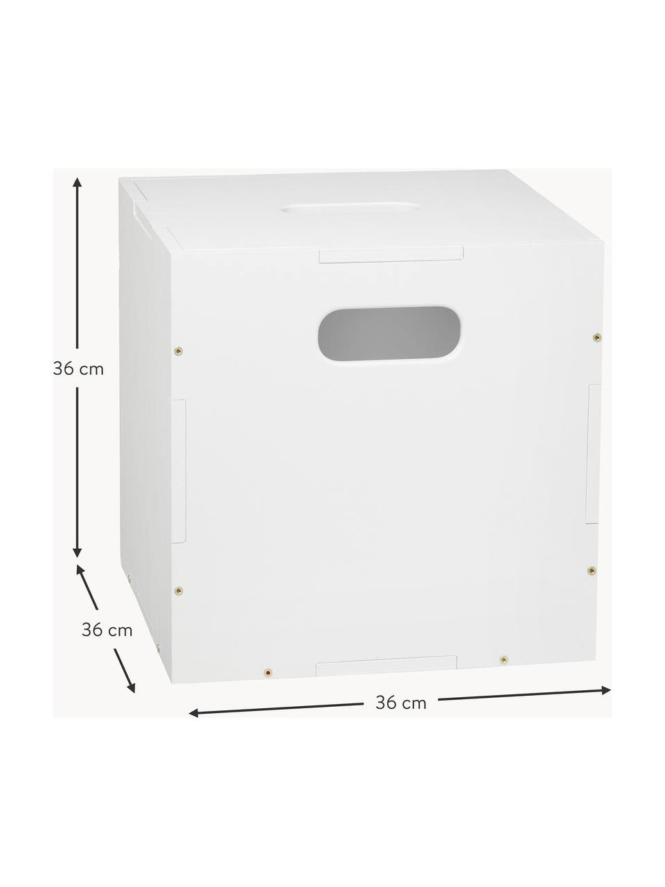 Drevený úložný box Cube, Brezová dyha, lakovaná

Tento výrobok je vyrobený z dreva s certifikátom FSC®, ktoré pochádza z udržateľných zdrojov, Biela, Š 36 x H 36 cm