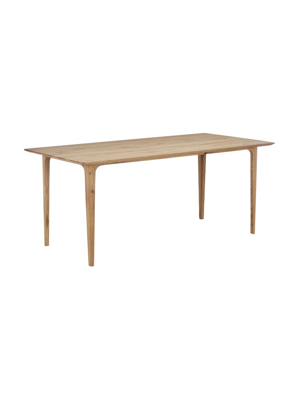 Jídelní stůl z dubového dřeva Archie, různé velikosti, Masivní dubové dřevo, olejované 
100 % FSC dřevo z udržitelného lesnictví, Dubové dřevo, Š 200 cm, H 100 cm
