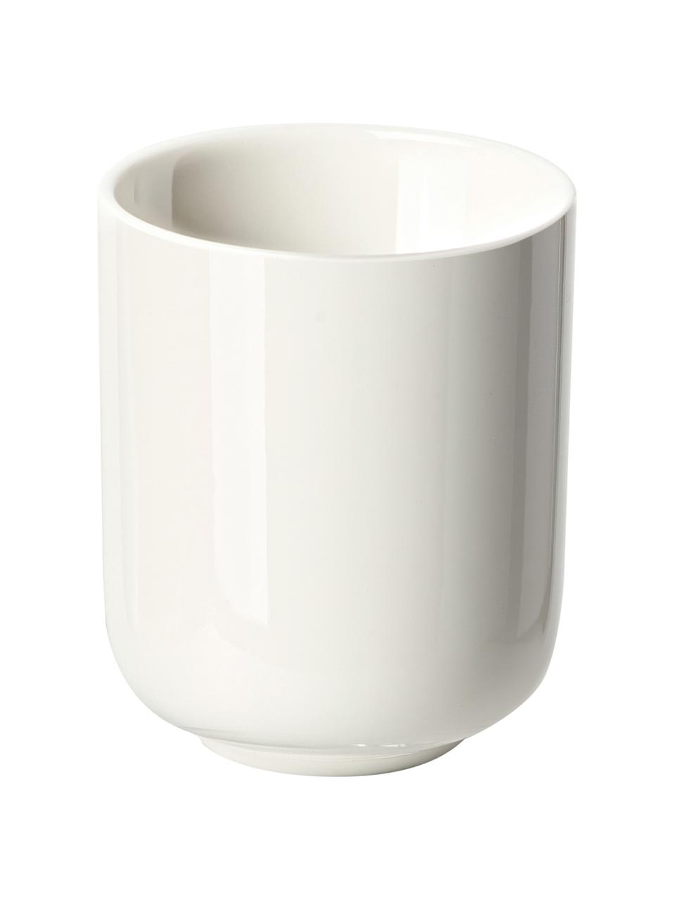Kubek z porcelany Nessa, 4 szt., Porcelana twarda, Biały, Ø 8 x W 10 cm