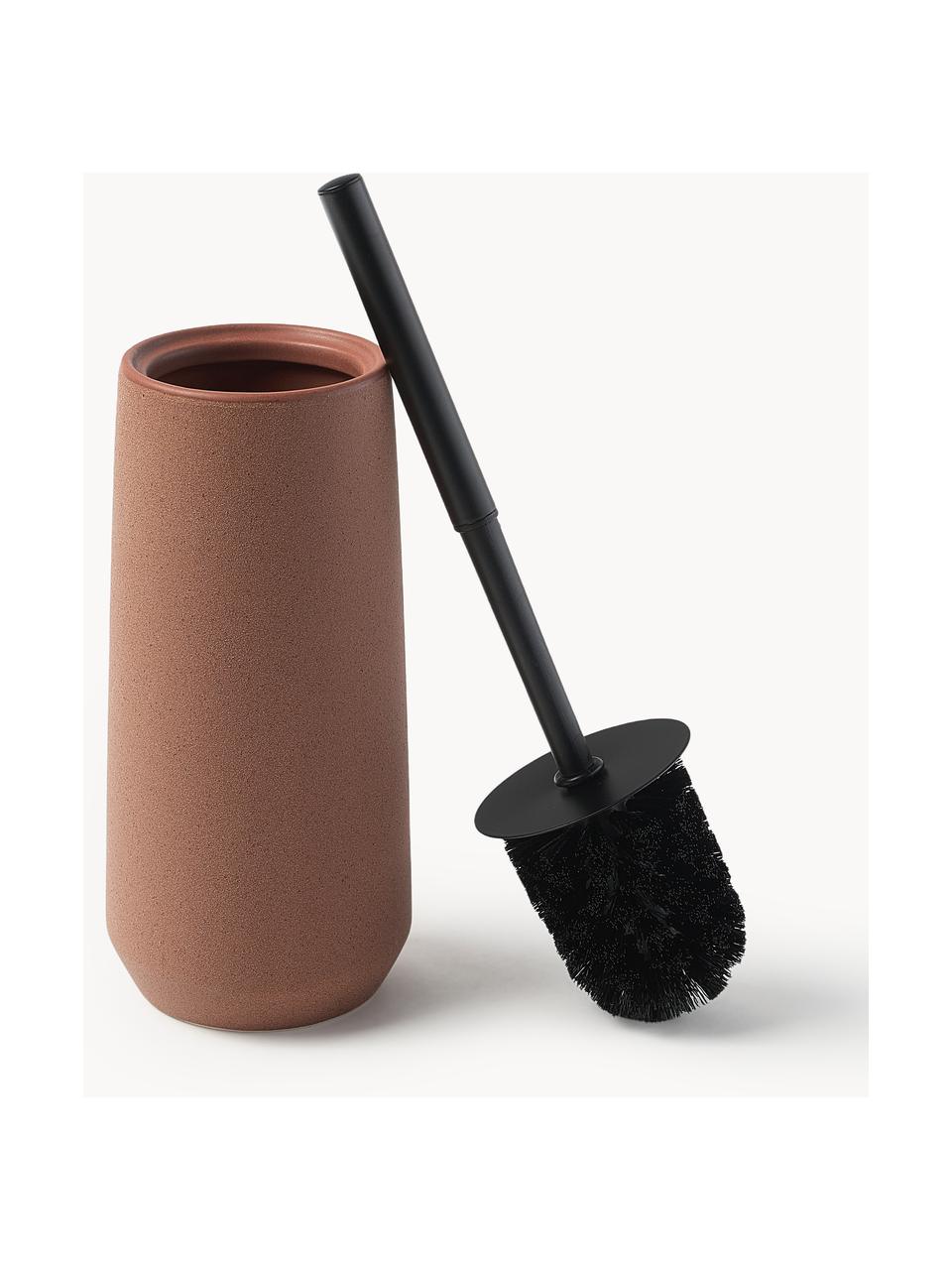 Brosse pour WC Leibi, Terracotta, Ø 10 x haut. 35 cm