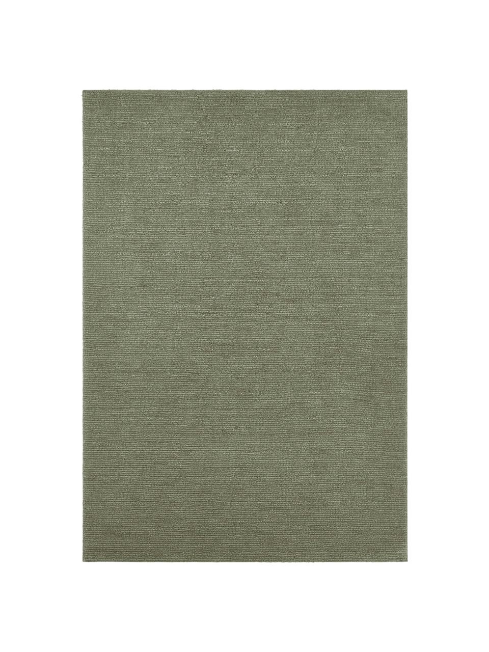 Tappeto verde muschio Supersoft, 100% poliestere, Verde muschio, Larg. 200 x Lung. 290 cm (taglia L)