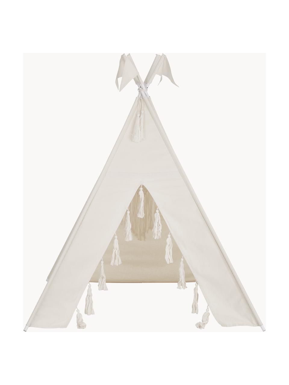 Dětské teepee Lagos, Bavlna, kov, Světle béžová, Š 110 cm, V 140 cm