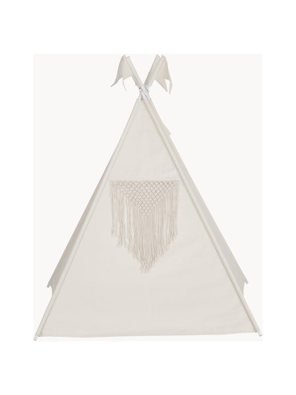 Tipi pour enfant Lagos, Coton, métal, Beige clair, larg. 110 x haut. 140 cm