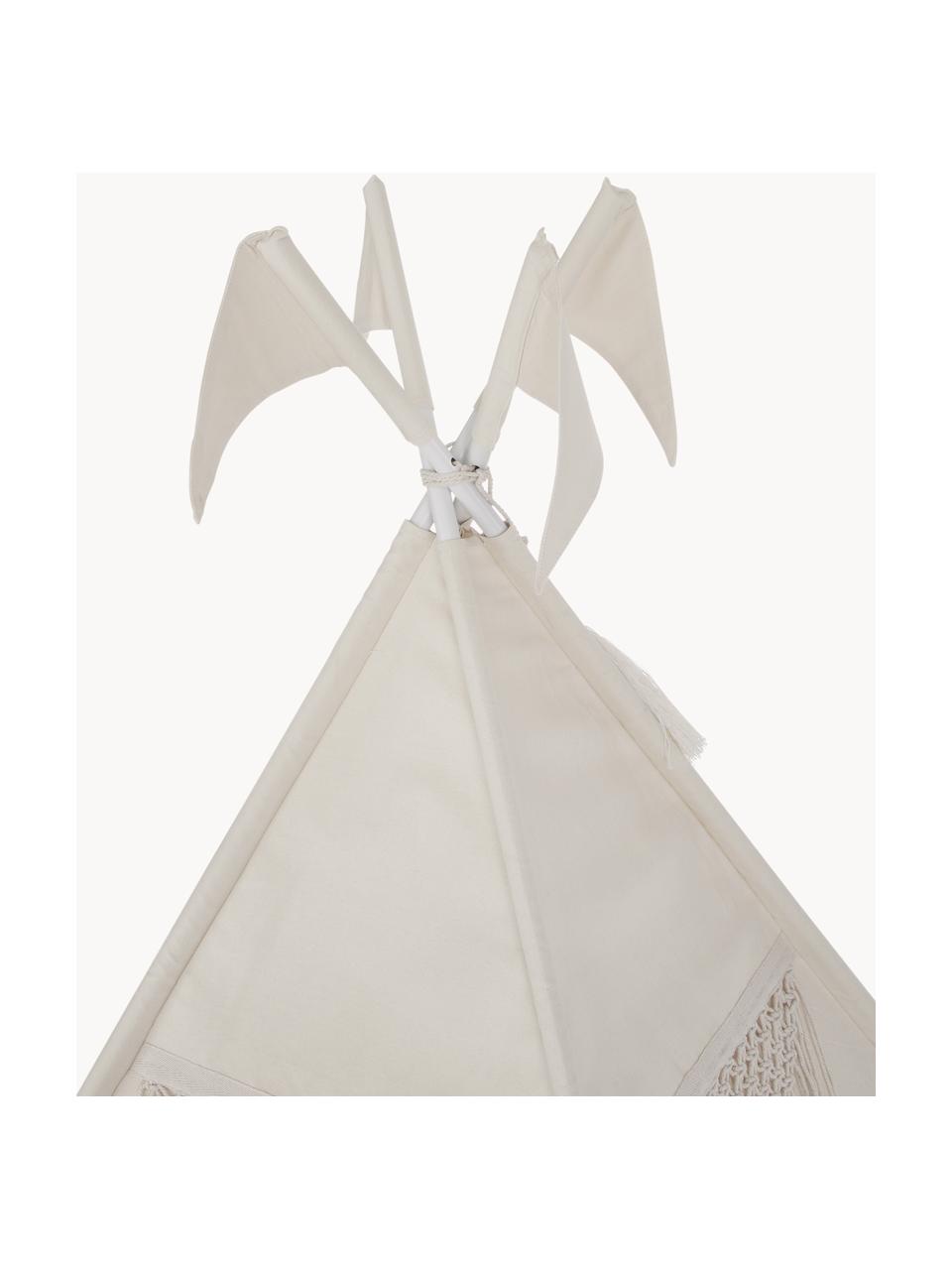 Tipi pour enfant Lagos, Coton, métal, Beige clair, larg. 110 x haut. 140 cm