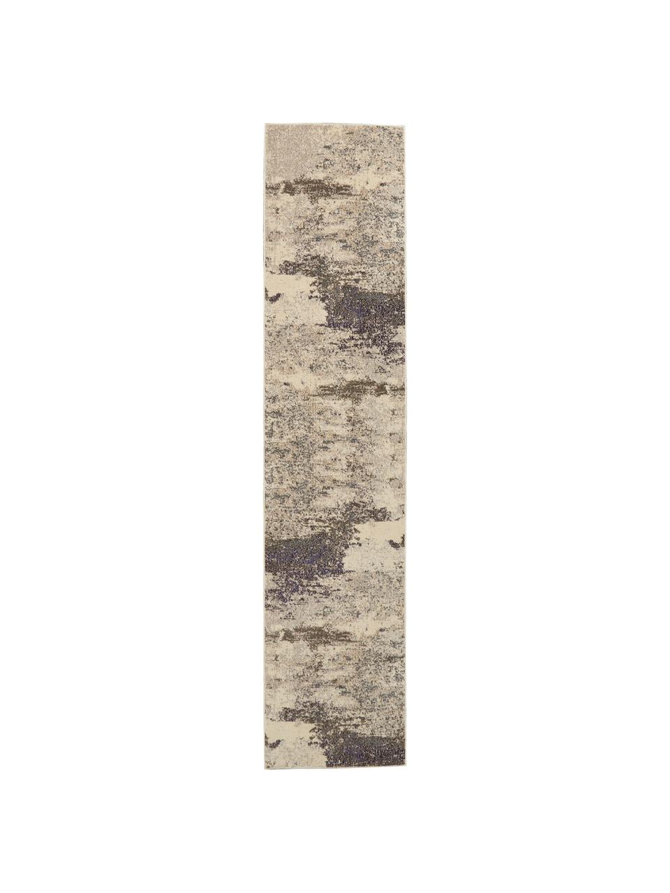 Tapis de couloir design beige Celestial, Tons beiges