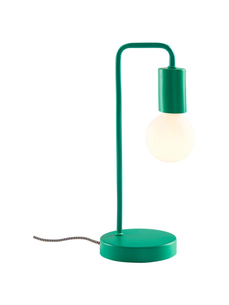 Lampada da tavolo Cascais, Paralume: metallo rivestito, Verde, Ø 14 cm