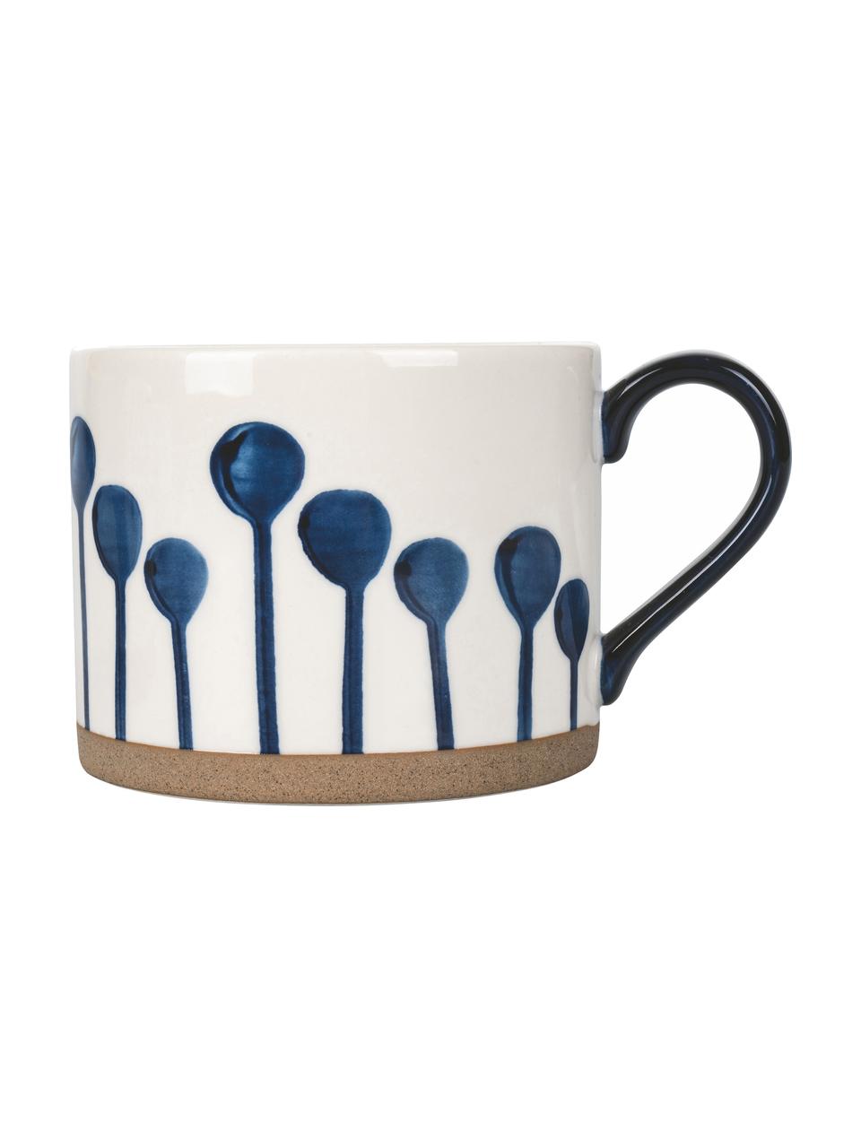 Set 2 tazze Masai, Fine Bone China (porcellana)
Fine bone china è una porcellana a pasta morbida particolarmente caratterizzata dalla sua lucentezza radiosa e traslucida, Blu, bianco, fantasia, Ø 8 x Alt. 8 cm, 400 ml