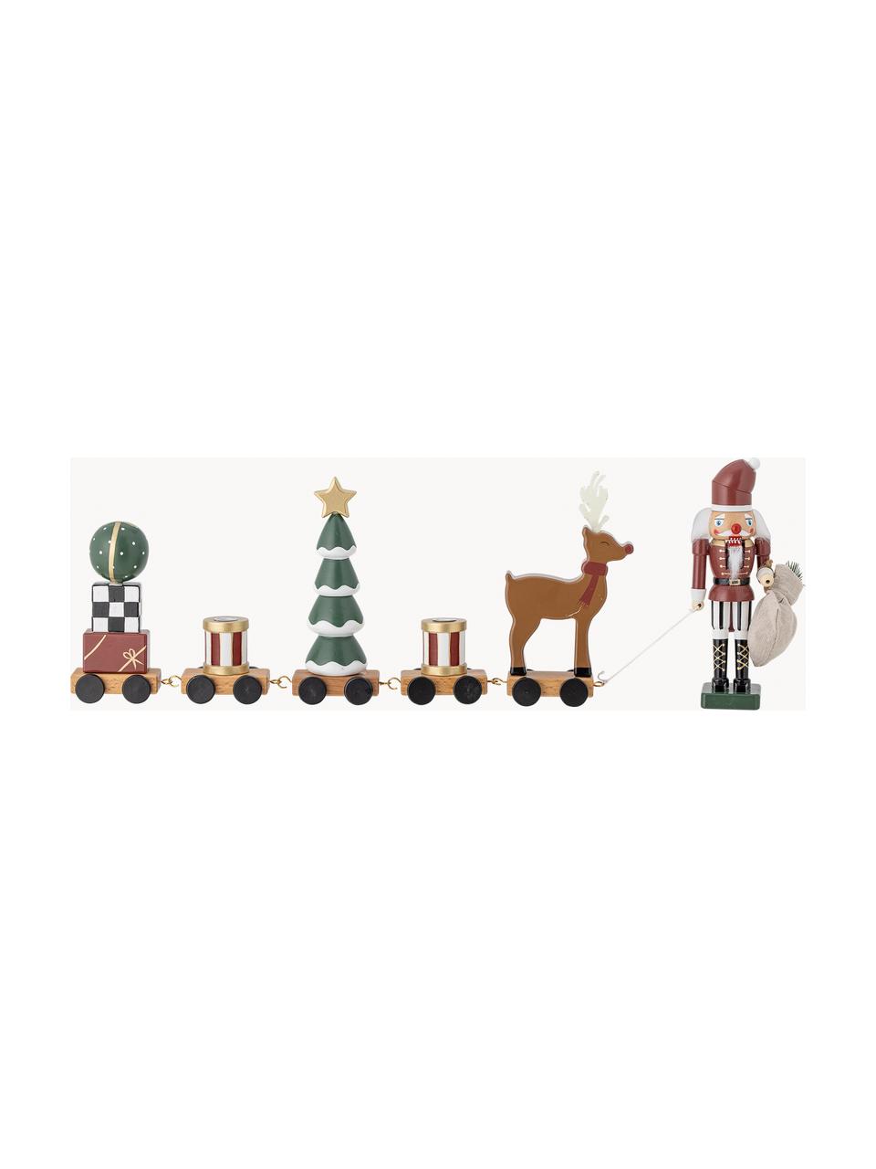 Train décoratif de Noël en hêtre Vadim, Bois de hêtre

Ce produit est fabriqué à partir de bois certifié FSC® et issu d'une exploitation durable, Multicolore, larg. 51 x haut. 19 cm