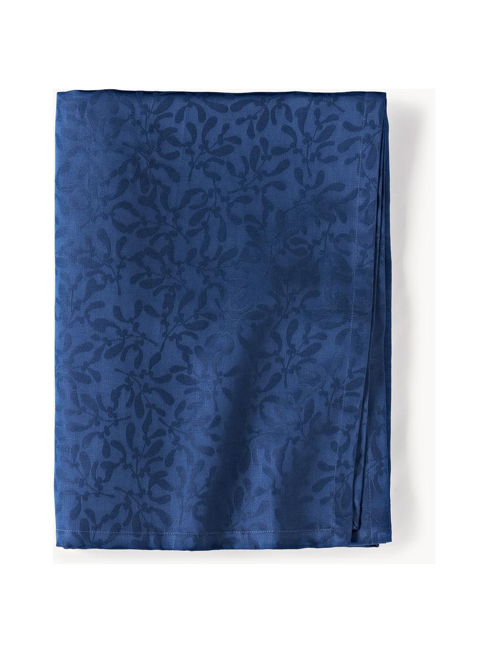 Nappe avec motif hivernal Hollyn, 100 % coton

Le matériau est certifié STANDARD 100 OEKO-TEX®, 2534CIT, CITEVE, Bleu foncé, 6-8 personnes (larg. 140 x long. 250 cm)