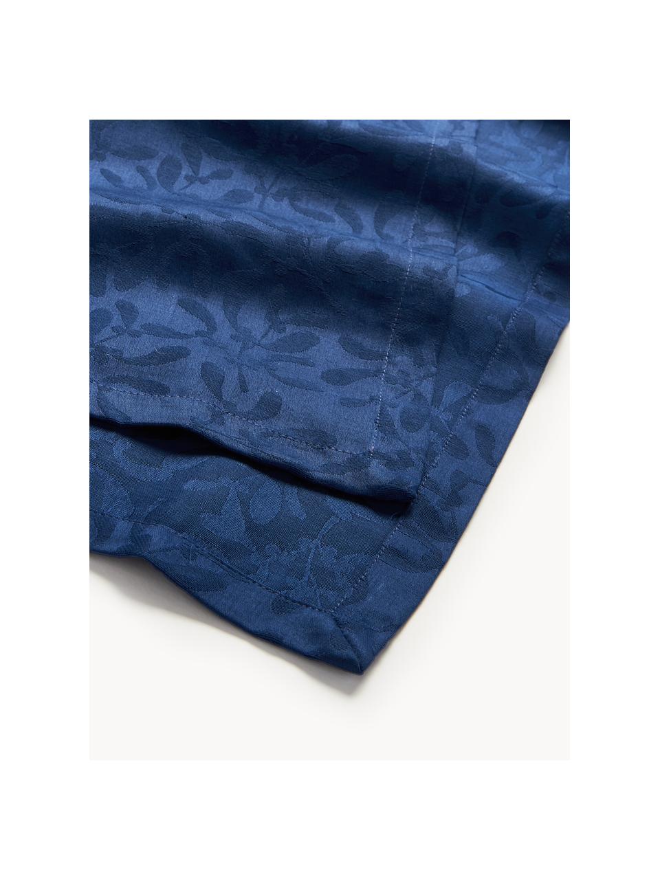 Nappe avec motif hivernal Hollyn, 100 % coton

Le matériau est certifié STANDARD 100 OEKO-TEX®, 2534CIT, CITEVE, Bleu foncé, 6-8 personnes (larg. 140 x long. 250 cm)