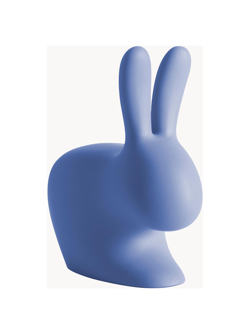 Dětská stolička Rabbit, Umělá hmota (polyethylen), Modrá, Š 46 cm, V 53 cm