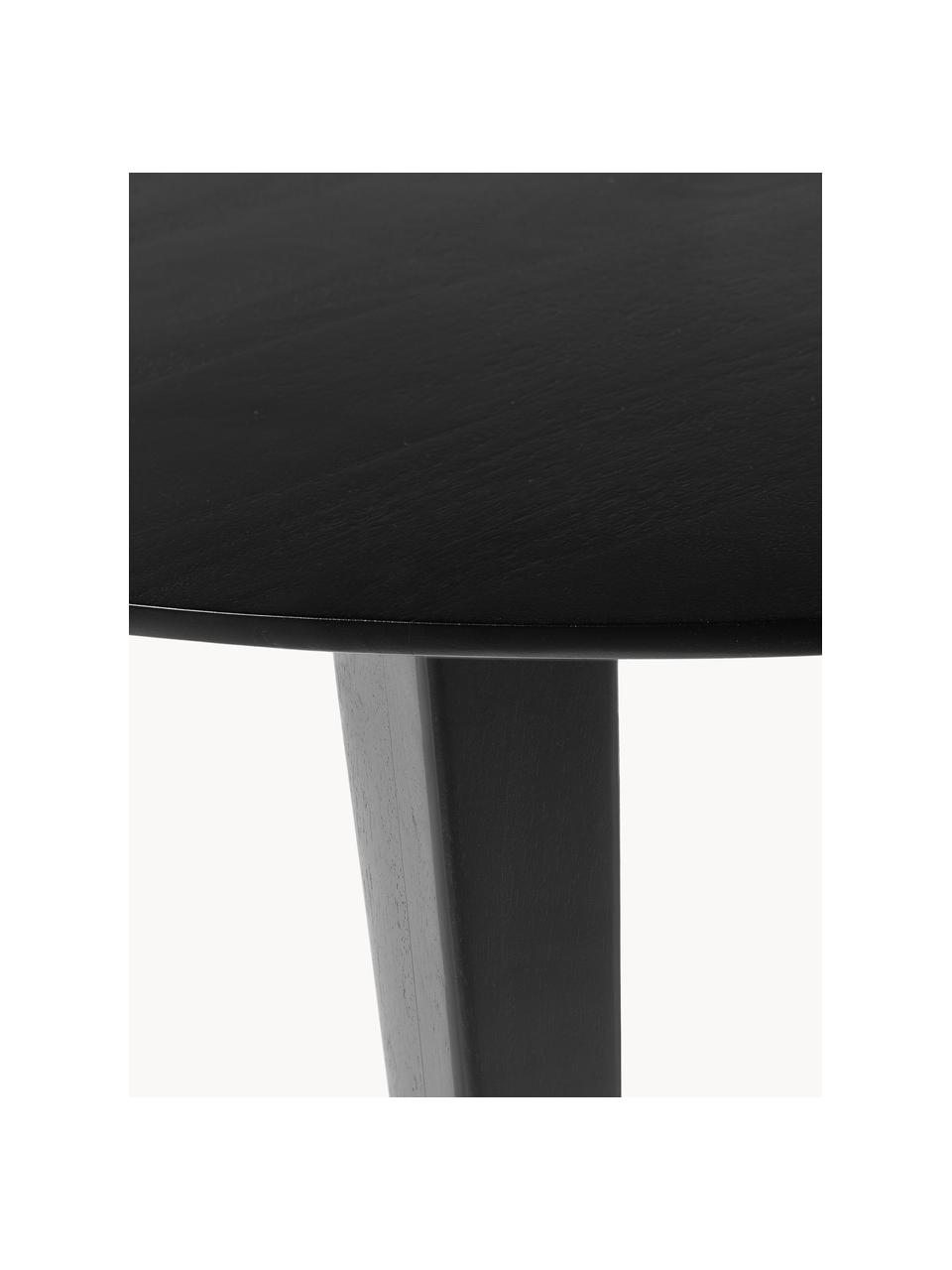 Mesa de comedor redonda de madera de mango Archie, Ø 110 cm, Madera de mango pintada

Este producto está hecho de madera de origen sostenible y con certificación FSC®., Madera de mango pintada de negro, Ø 110 x Al 75 cm