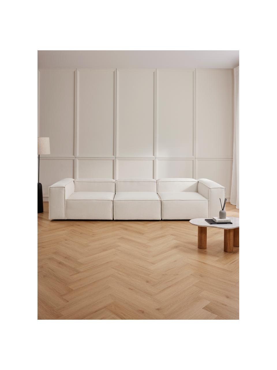 Modulární pohovka Lennon (4místná), Béžová, Š 327 cm, H 119 cm