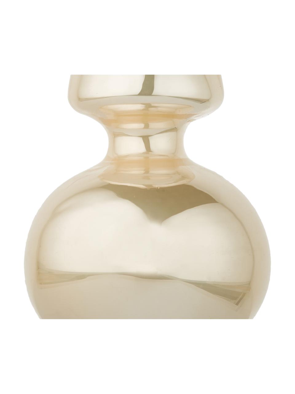 Ozdoba na czubek choinki Brilliance, Szkło, Odcienie kremowego, Ø 6 x W 26 cm