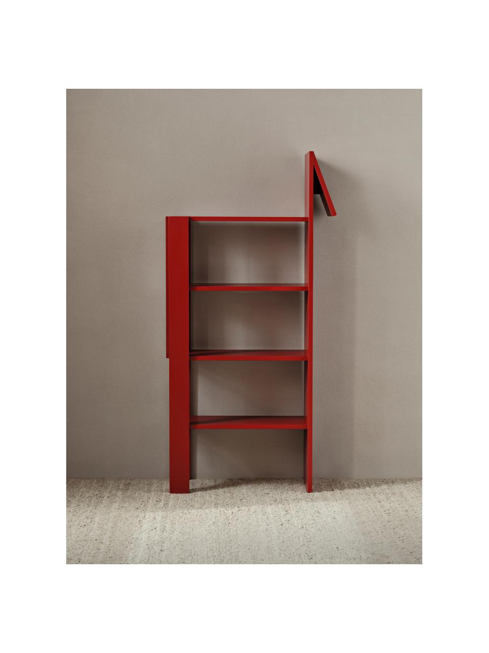 Étagère en bois Giraffe, MDF laqué

Ce produit est fabriqué à partir de bois certifié FSC® issu d'une exploitation durable, Rouge, larg. 69 x haut. 140 cm