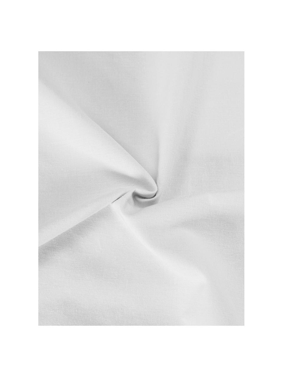 Housse de couette plumetis blanc Aloide, Blanc, larg. 200 x long. 200 cm