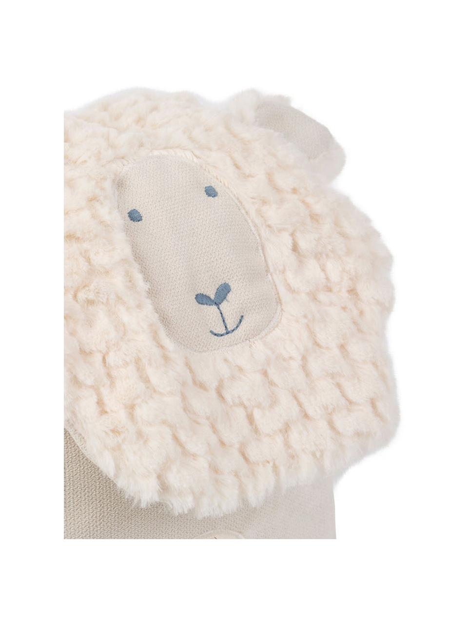 Rugzak armoedig, Polyester, Crèmewit, blauw, B 22 x H 30 cm
