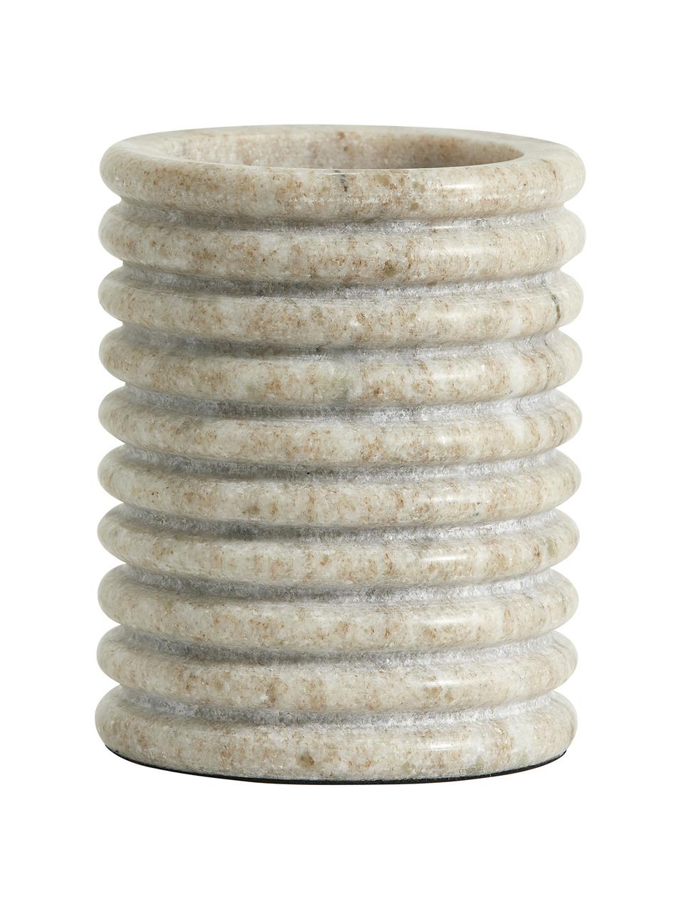 Mramorový svietnik Otok, béžová, Mramor
Mramor je prírodný kameň, a preto je jedinečný svojou štruktúrou. Každý výrobok je jedinečný kus., Béžová, mramorovaná, Ø 10 x V 12 cm