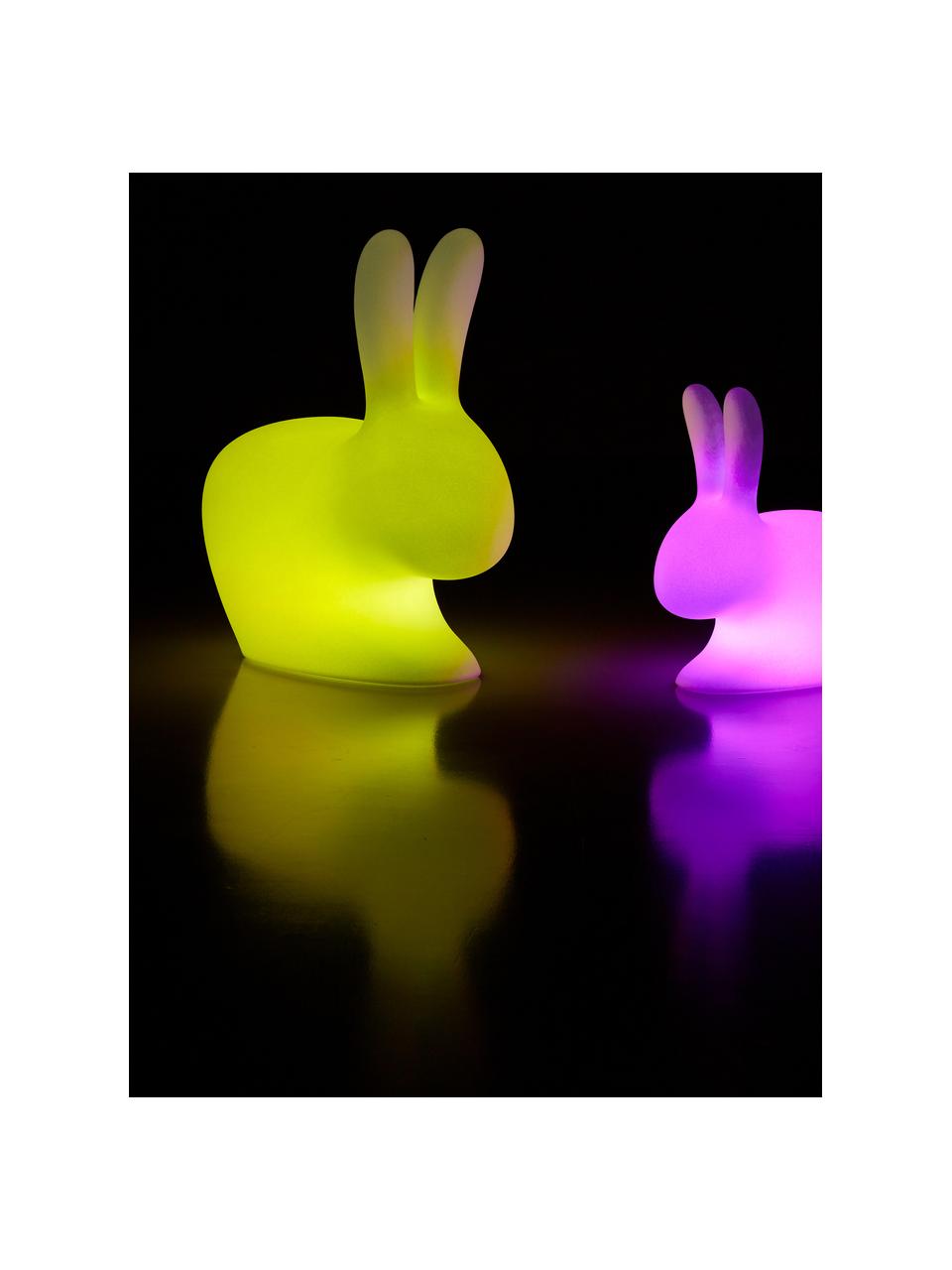 Borne d'éclairage LED mobile intensité variable Rabbit, Blanc