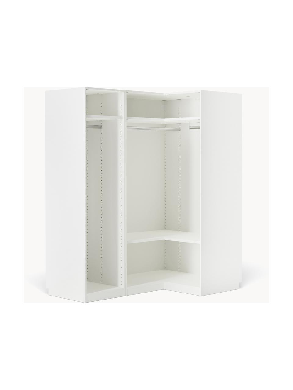 Armoire d'angle modulaire Charlotte, larg. 165 cm, plusieurs variantes, Beige, Basic Interior : larg. 165 x haut. 200 cm, avec module d'angle