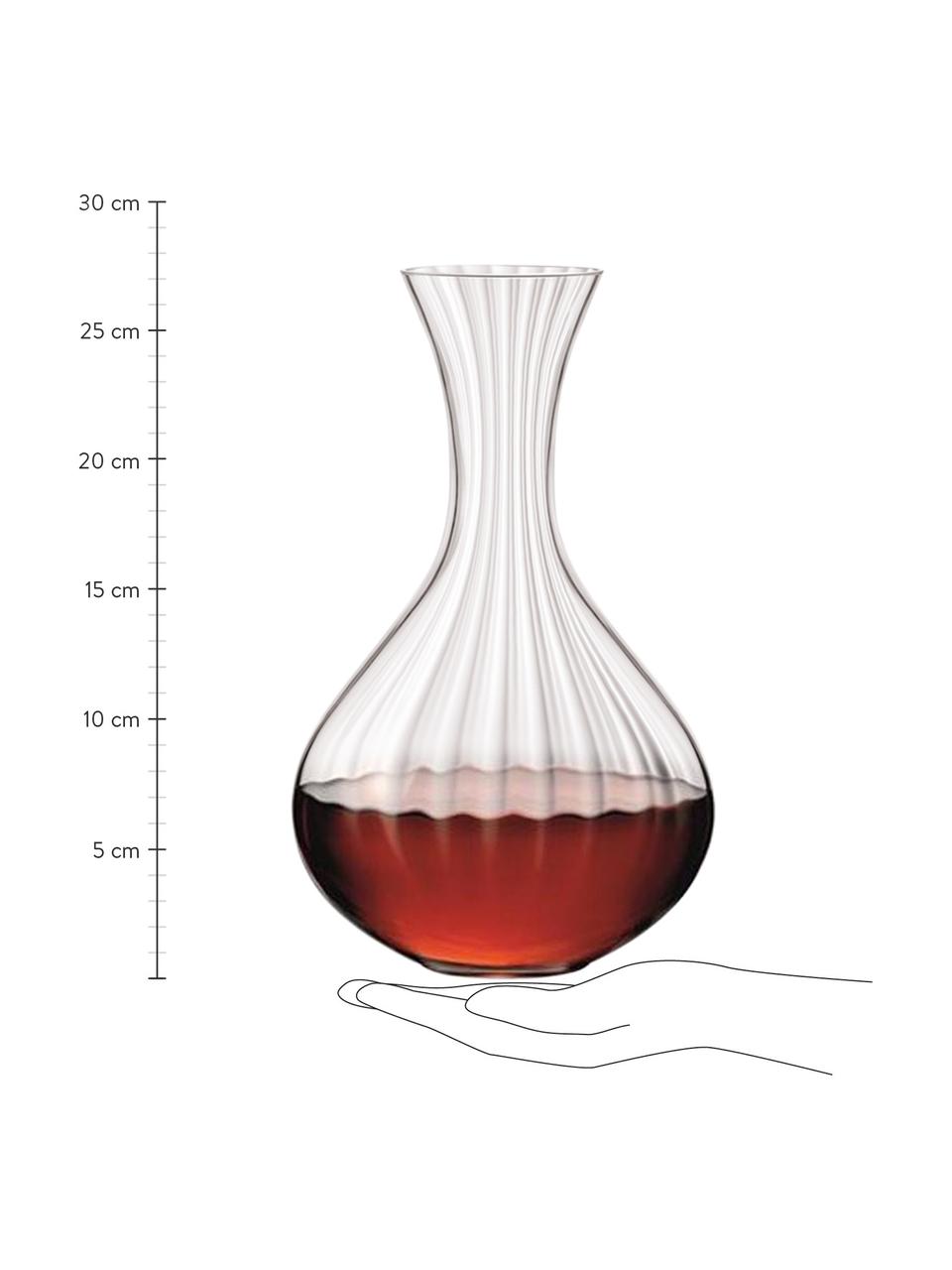 Skleněná karafa Berlín, 1,5 l, Transparentní