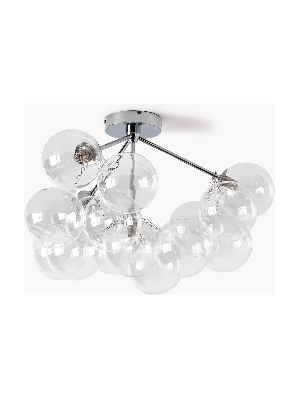 Lampa sufitowa Bubbles, Odcienie chromu, Ø 60 x W 36 cm