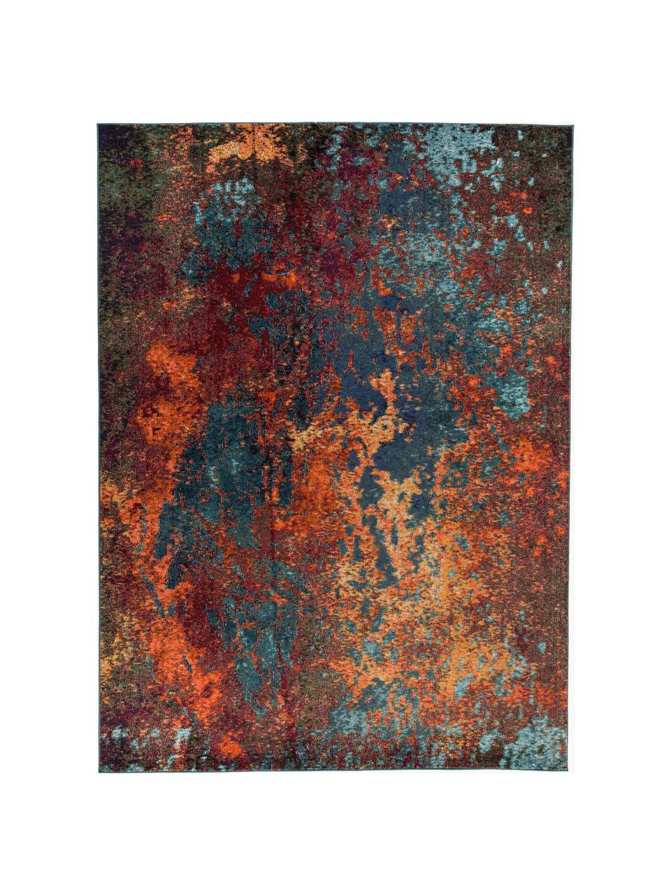 Dywan Celestial, Odcienie czerwonego, odcienie niebieskiego, odcienie pomarańczowego, 120 x 180 cm (Rozmiar S)