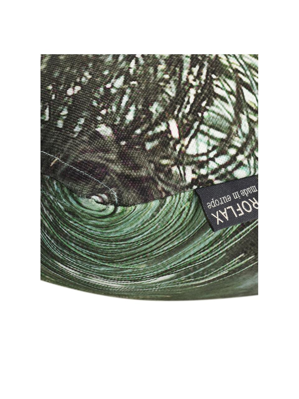 Poszewka na poduszkę Alvaro, Bawełna, Zielony, brązowy, S 40 x D 40 cm
