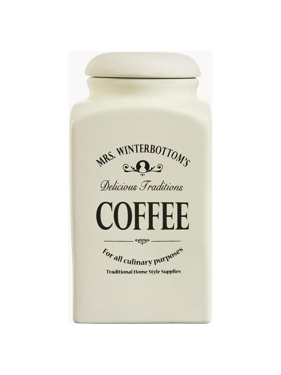 Aufbewahrungsdose Mrs. Winterbottoms, Steingut, Coffee, B 11 x H 21 cm, 1.3 L