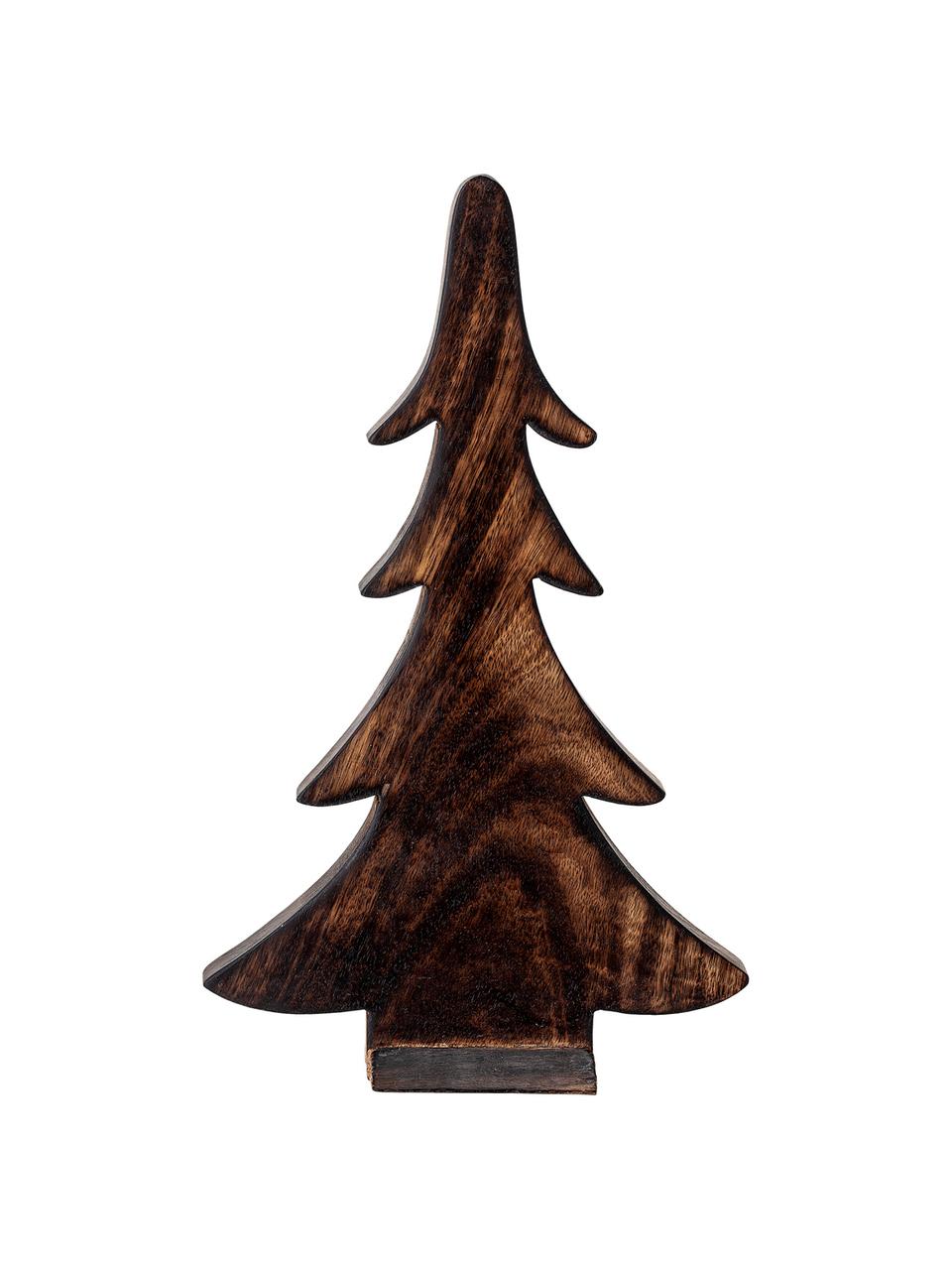 Pieza decorativa pino de madera Mong, Madera de mango, Marrón, An 26 x Al 42 cm