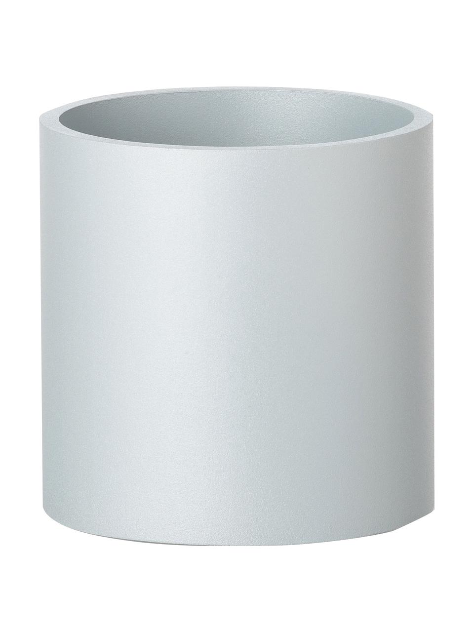 Kleine Wandleuchte Adana in Grau, Lampenschirm: Aluminium, pulverbeschich, Grau, B 10 x H 10 cm