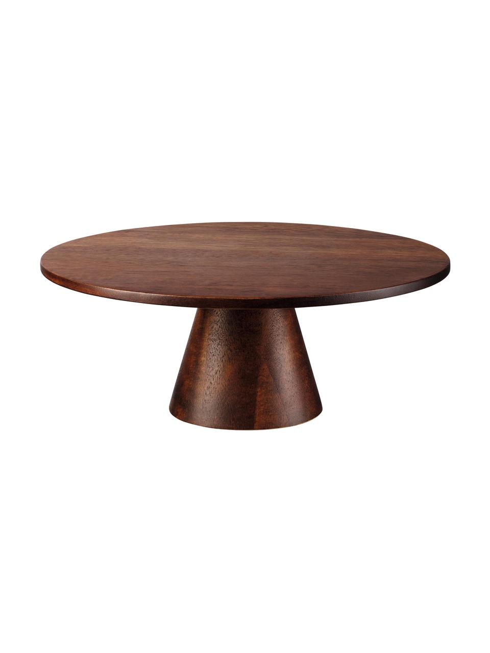 Acaciahouten taartplateau Wood, verschillende formaten, Acaciahout, Acaciahout, Ø 29 x H 12 cm