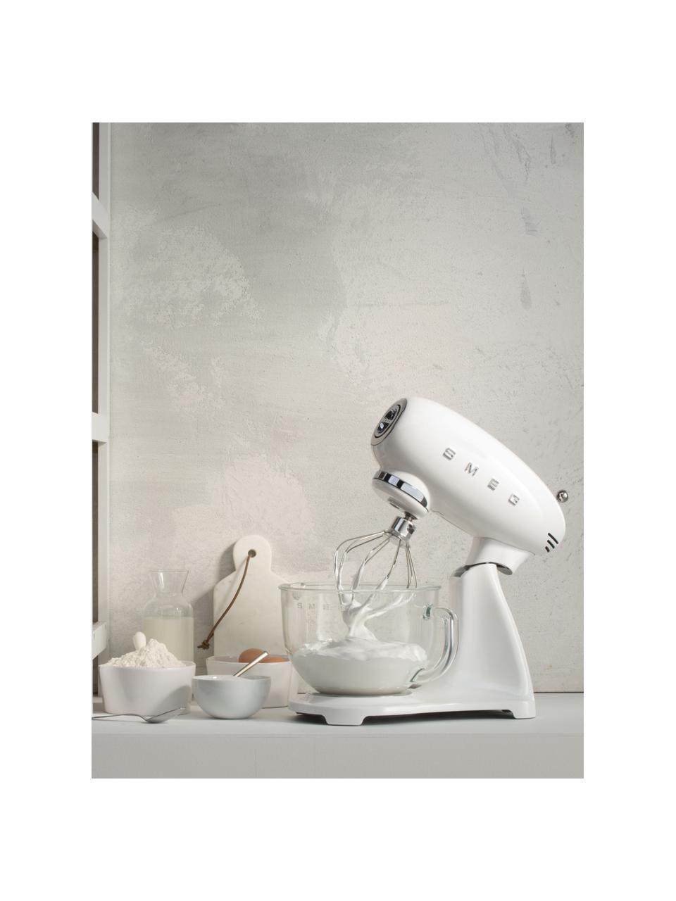 Robot de cuisine 50's Style, Blanc, haute brillance, larg. 40 x haut. 38 cm