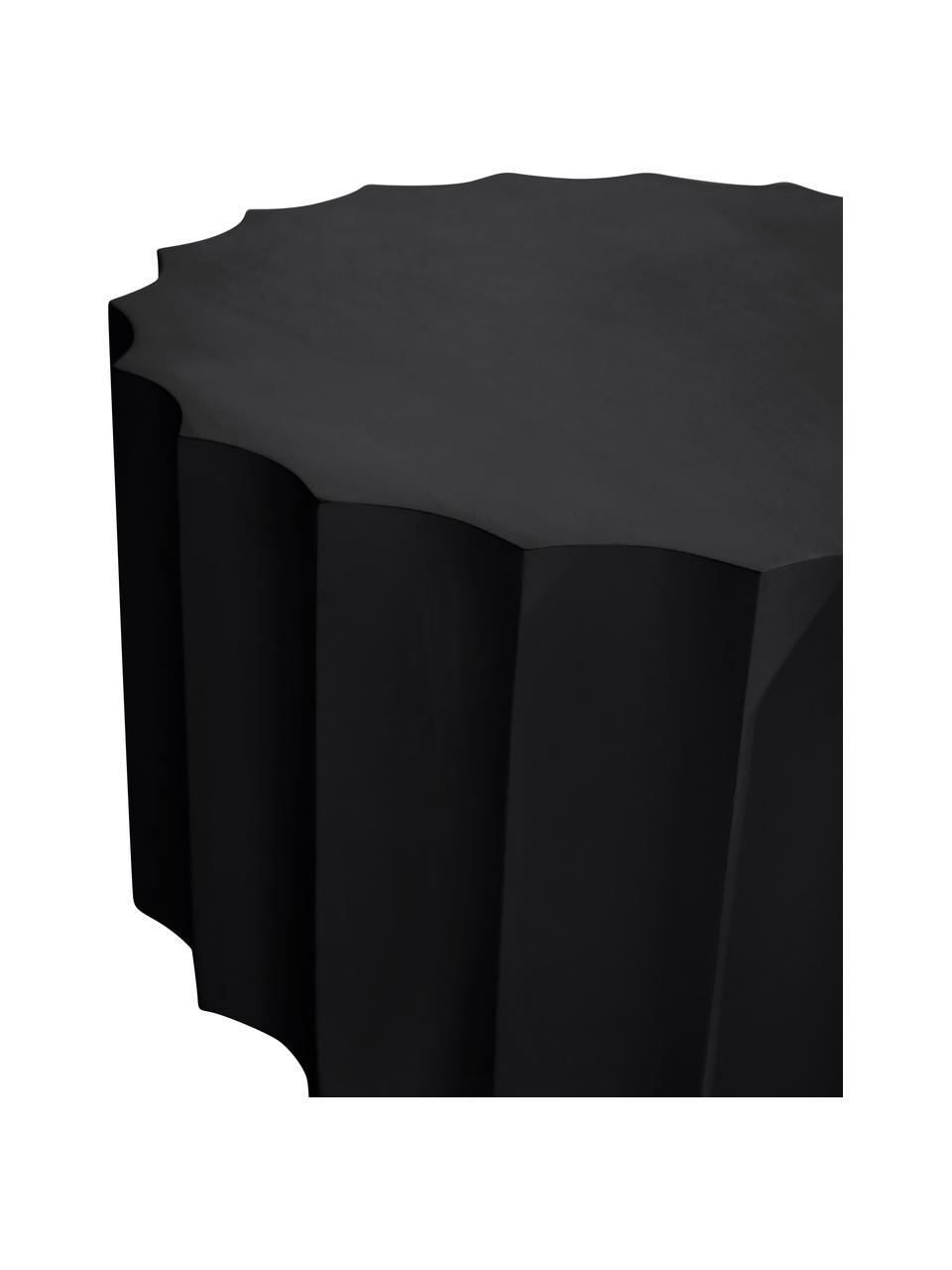 Kulatý konferenční stolek z mangového dřeva Rio, Potažené mangové dřevo

Vzhledem k tomu, že se jedná o přírodní materiály, může se výrobek lišit od vyobrazení. Každý výrobek je jedinečný!, Mangové dřevo, černá, Ø 50 cm, V 40 cm