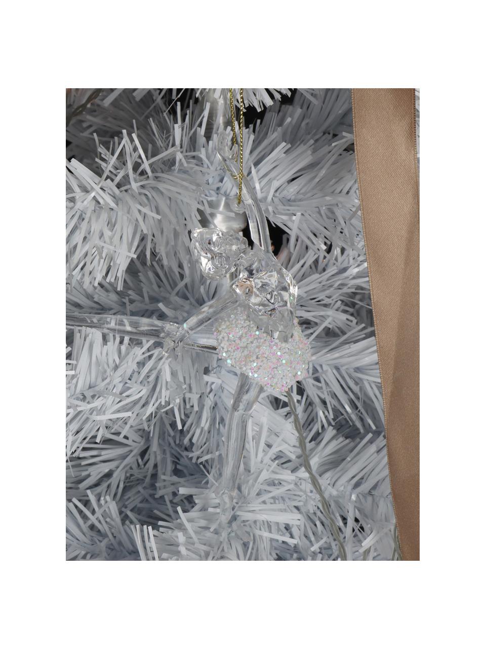 Ozdoba na vianočný stromček zo skla Ballerina, Akrylové sklo, Priehľadná, Š 10 x V 15 cm