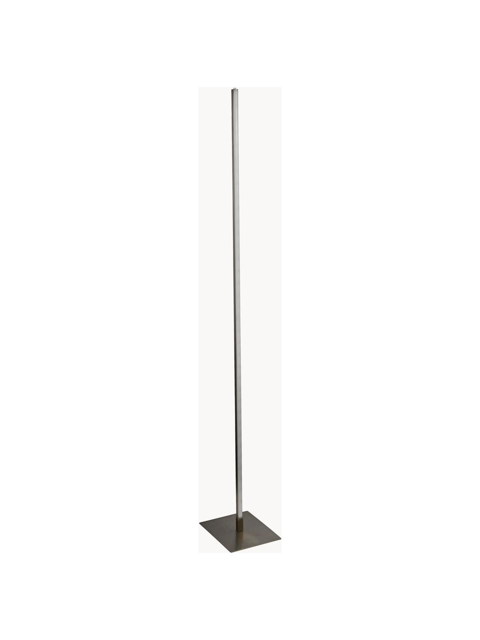 LED-Stehlampe Tribeca mit Farbwechsel-Funktion, Lampenschirm: Stahl, Aluminium, Lampenfuß: Stahl, Aluminium, Silberfarben, H 150 cm