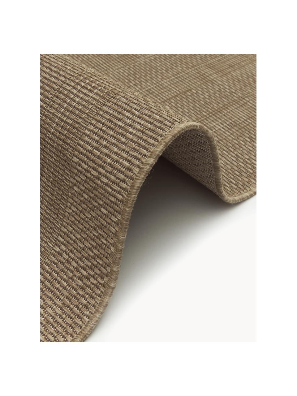 Interiérový/exteriérový koberec Liza, 100 % polypropylen, Hnědá, Š 160 cm, D 220 cm (velikost M)