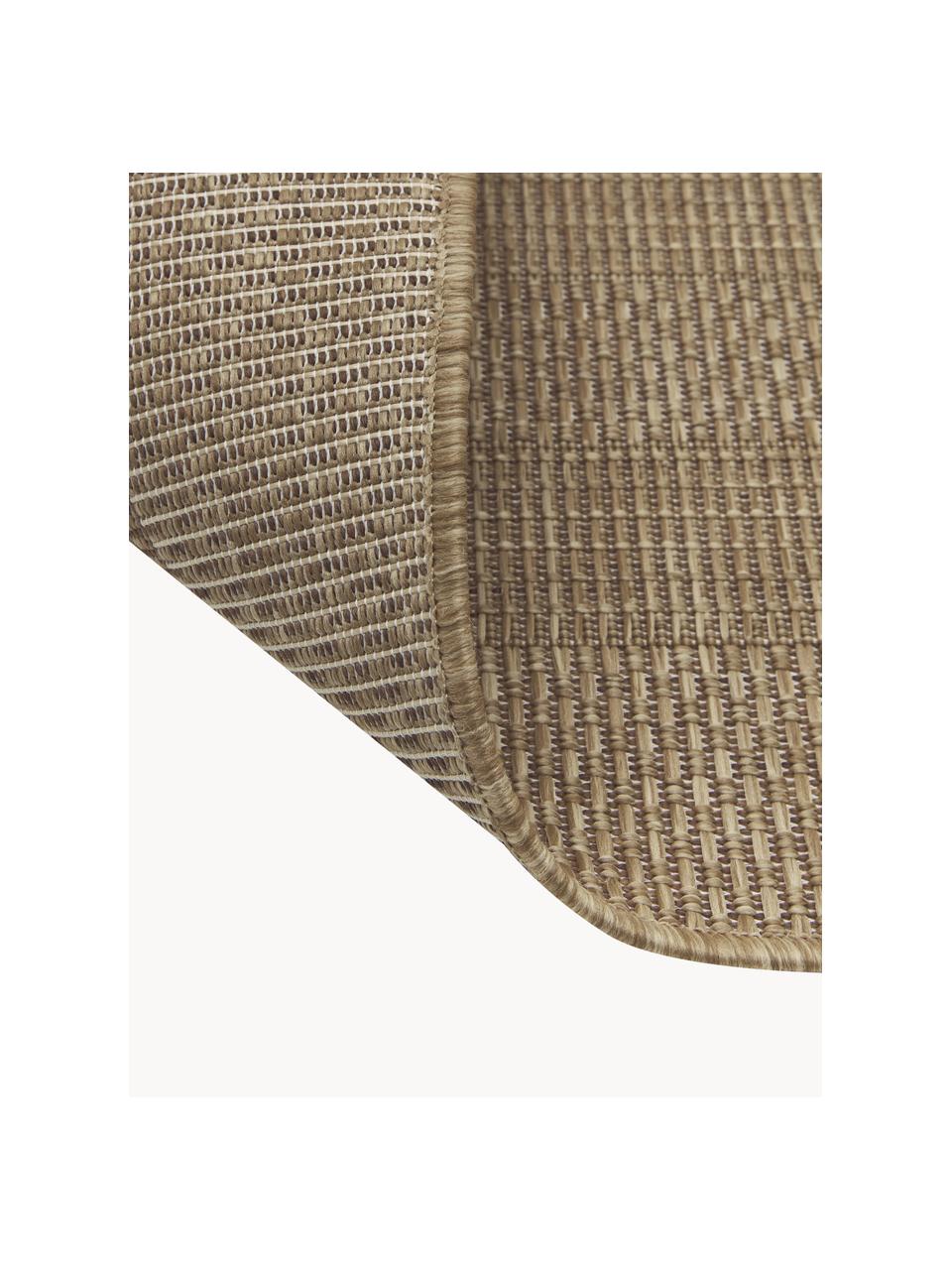Interiérový/exteriérový koberec Liza, 100 % polypropylen, Hnědá, Š 160 cm, D 220 cm (velikost M)