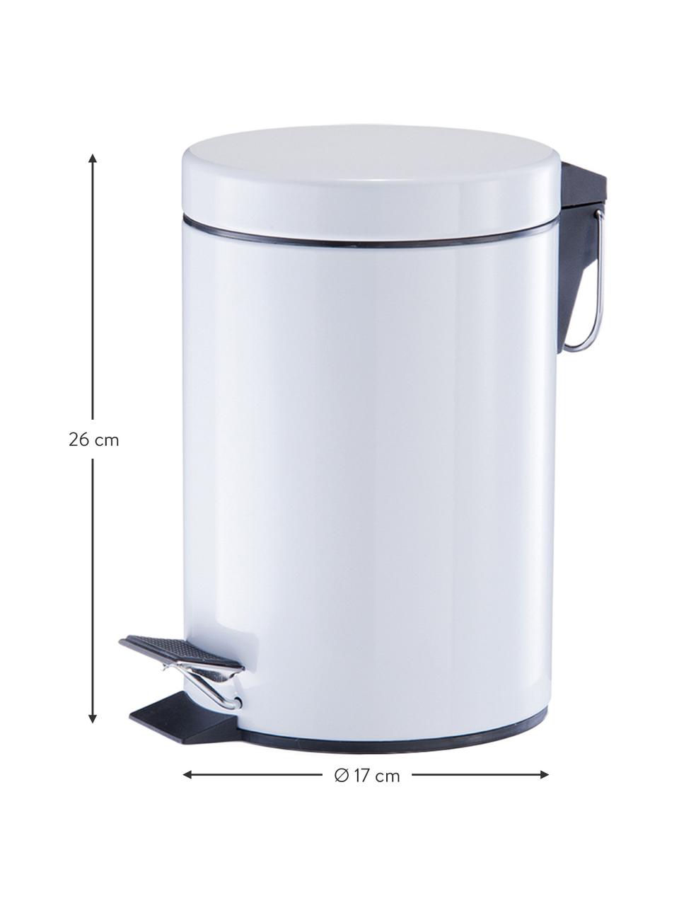 Papelera Ella, Negro, plata, 3 L