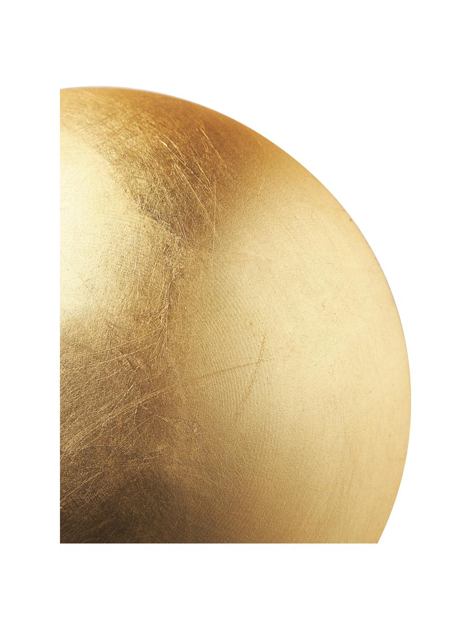 Aplique con efecto envejecido Sunset, Lámpara: metal recubierto, Dorado, Ø 17 x F 8 cm