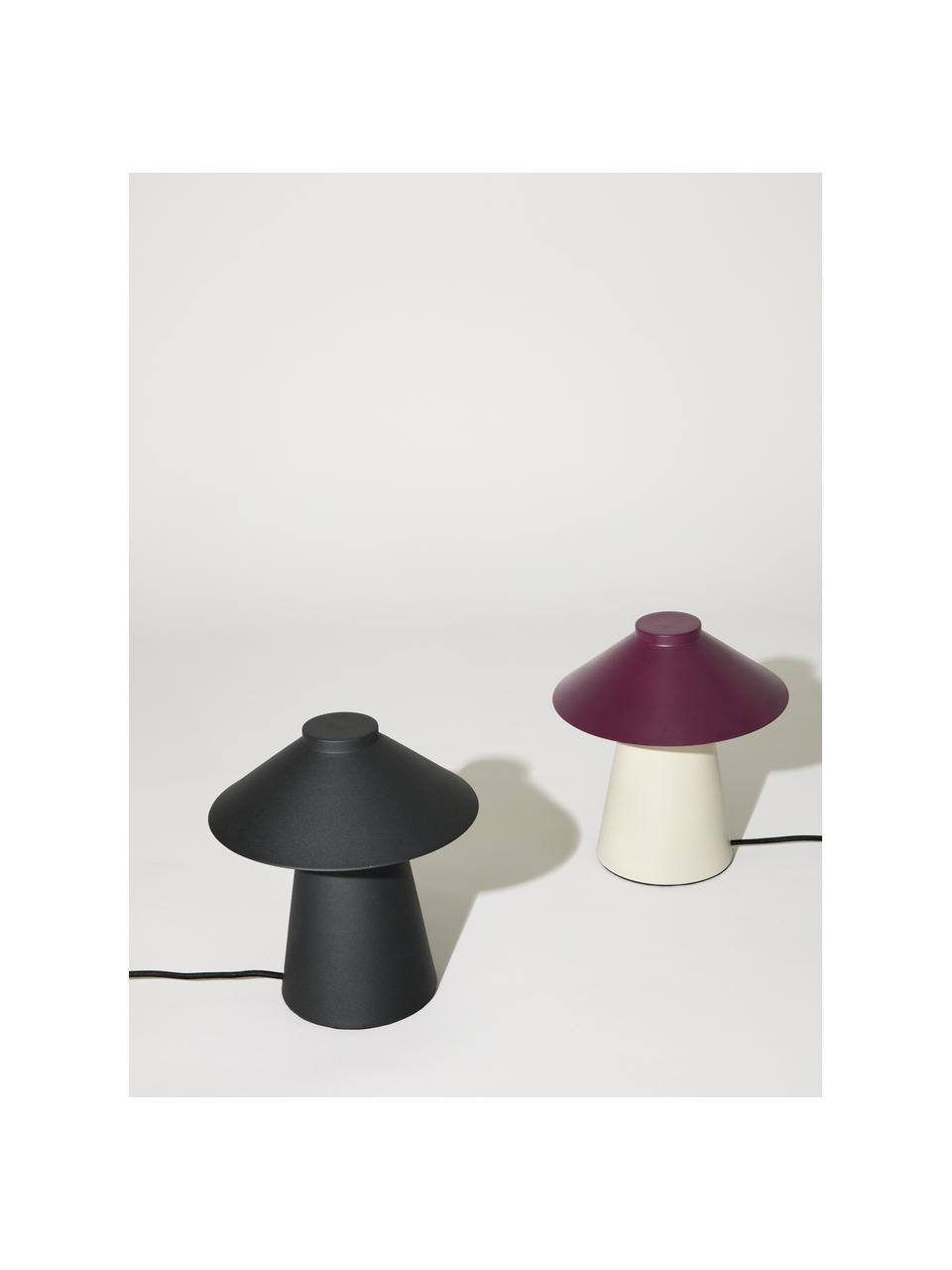Lámpara de mesa Chipper, Cable: plástico, Rosa, beige, Ø 25 x Al 26 cm