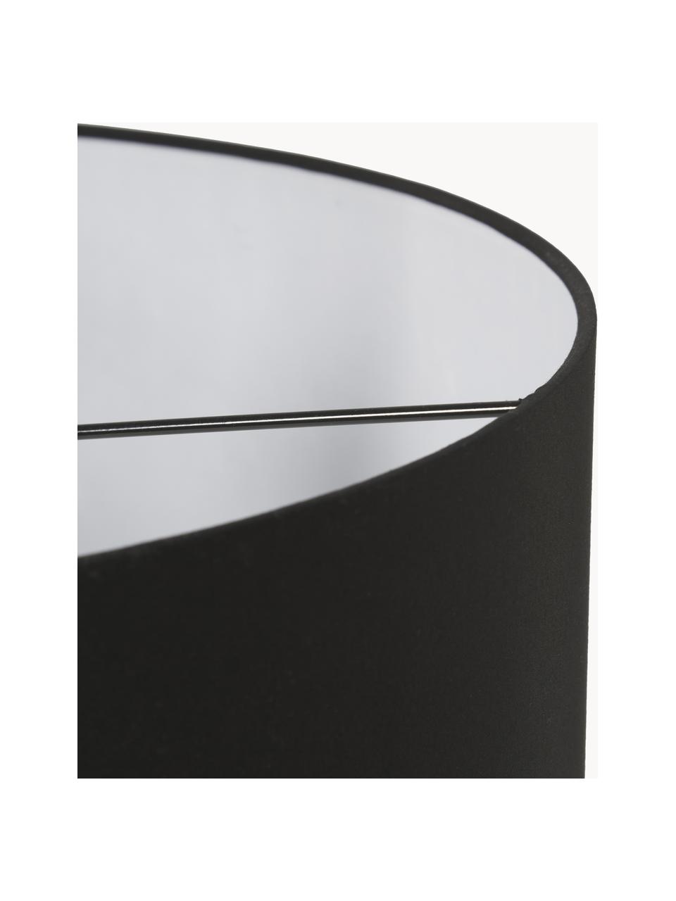 Grand lampadaire arc moderne laiton-noir Niels, Couleur laitonnée, noir, haut. 218 cm