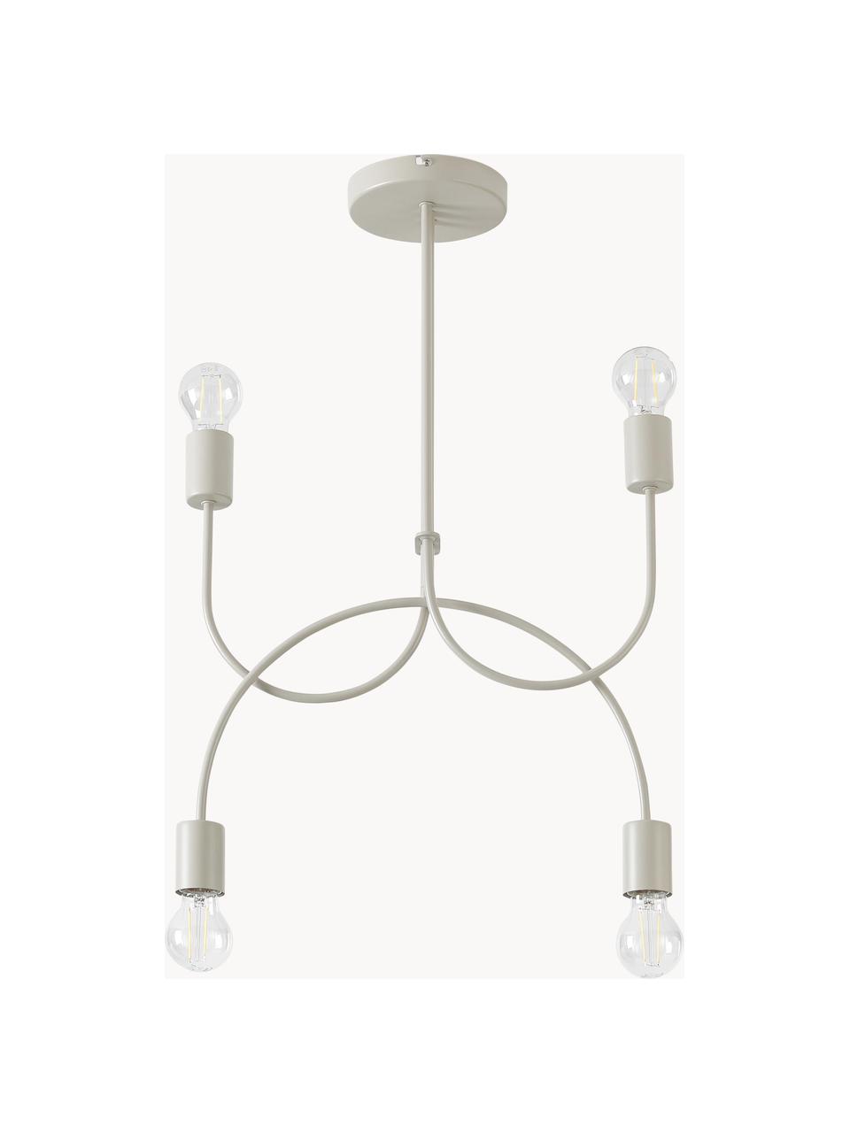 Lampa sufitowa Bea, Beżowy, S 49 x W 69 cm