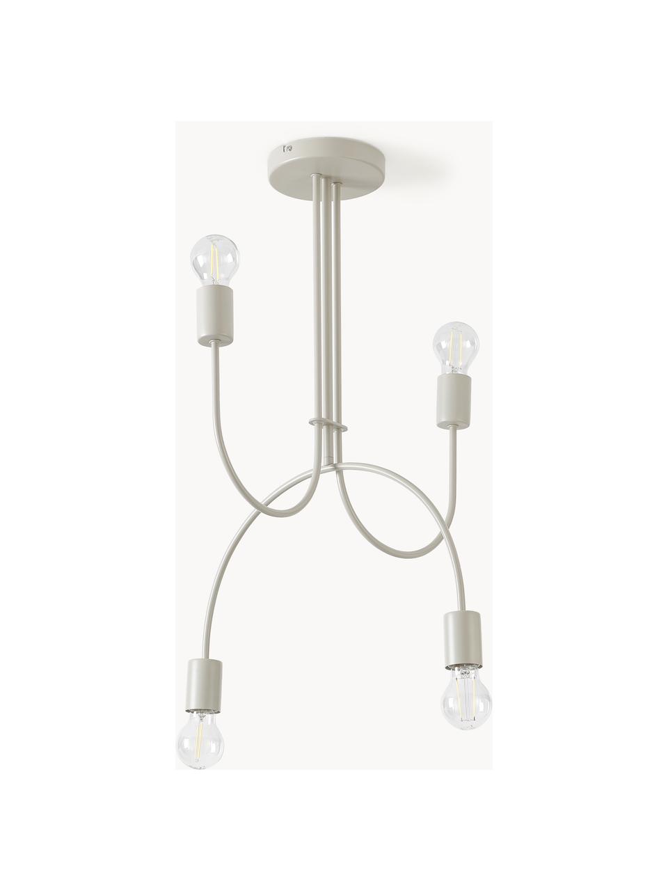 Plafondlamp Bea, Beige, B 49 x H 69 cm