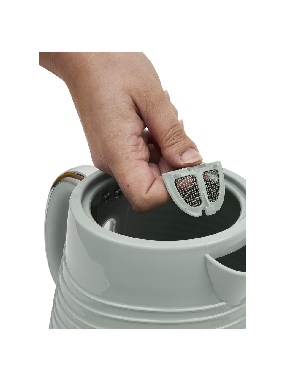 Bouilloire Devon, Plastique, Vert menthe, larg. 23 x haut. 24 cm