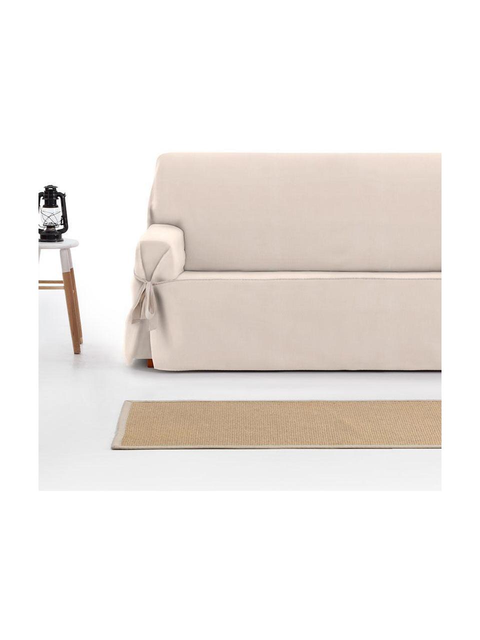 Pokrowiec na sofę Levante, 65% bawełna, 35% poliester, Beżowy, S 160 x W 110 cm