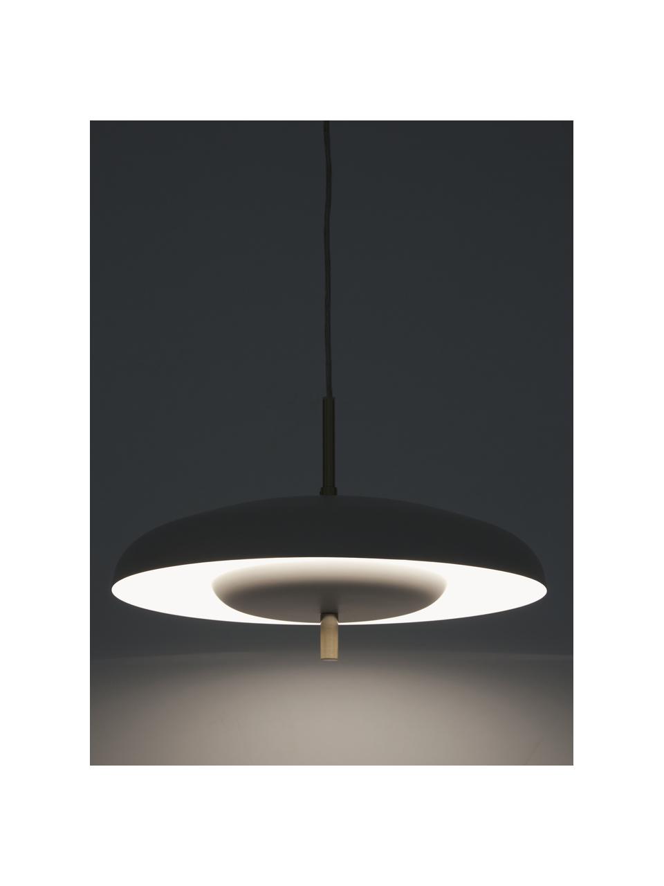 Lampa wisząca Mathea, Biały, odcienie złotego, Ø 38 x W 8 cm