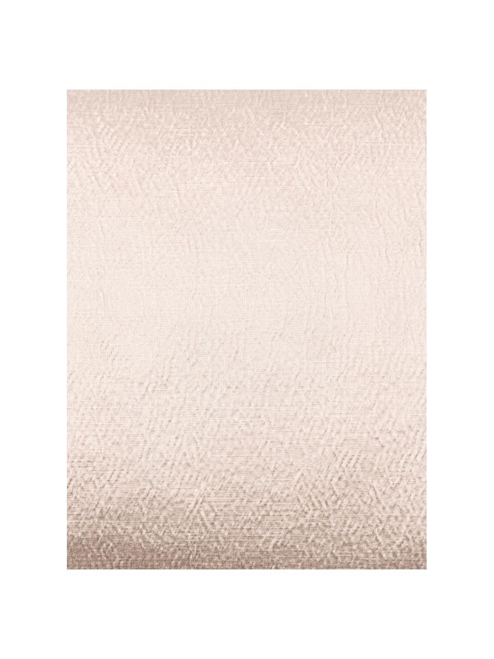 Glanzende kussenhoes Nilay in beige, 56% katoen, 44% polyester, Beige, 40 x 40 cm