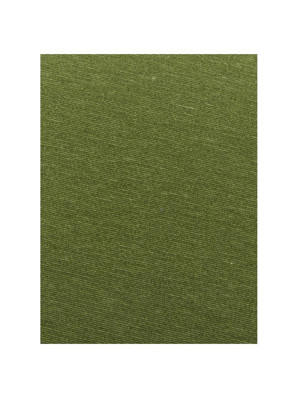 Jednofarebná podložka na lavicu Panama, Zelená